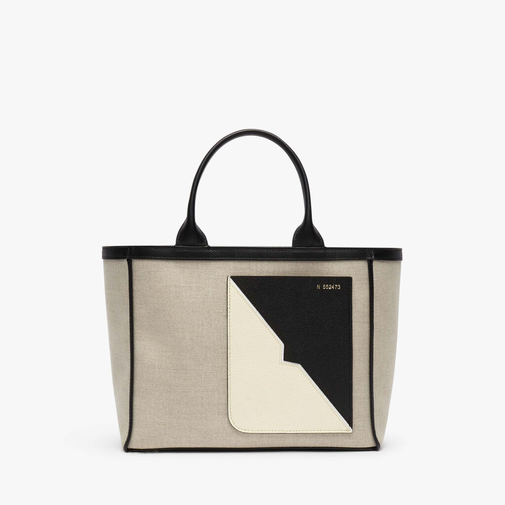 Valextra Borsa tote in Tessuto da Donna Marrone di Lusso | Valextra