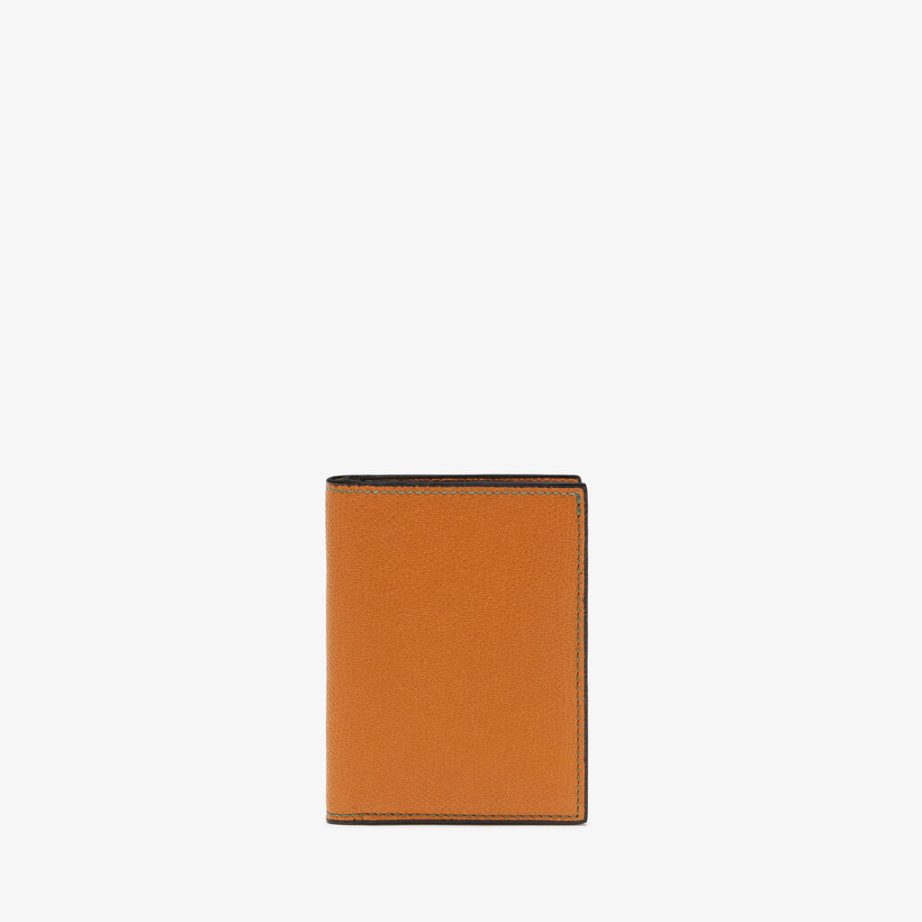 Valextra Portafoglio bifold di Lusso in Pelle Marrone | Valextra Vendita Economica