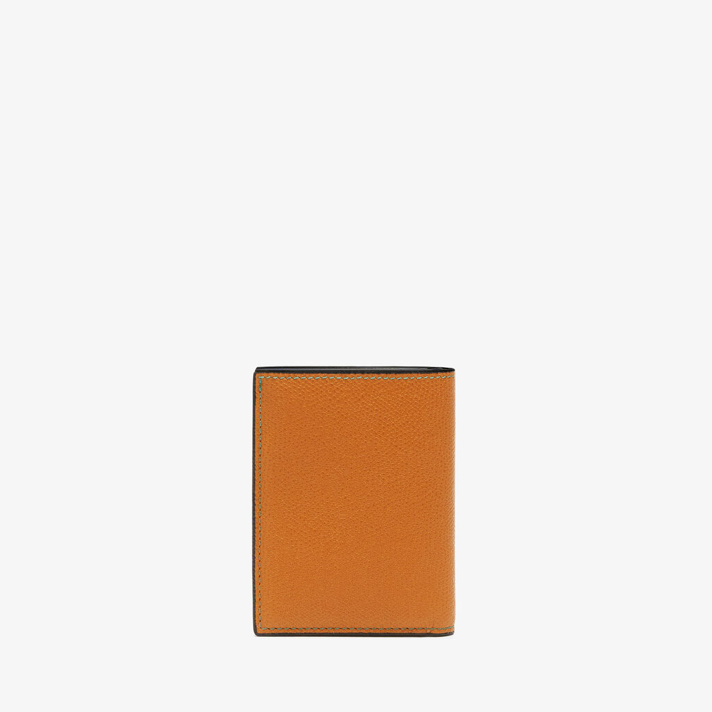 Valextra Portafoglio bifold di Lusso in Pelle Marrone | Valextra Vendita Economica