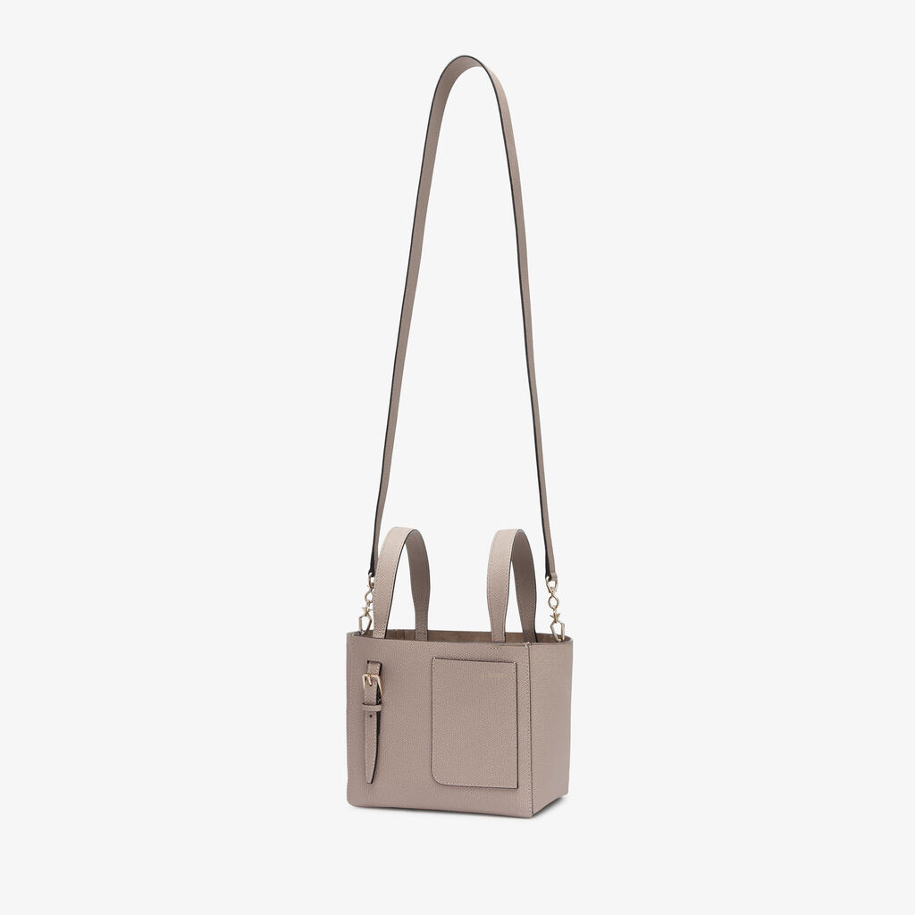 Valextra Borsa a secchiello da Donna in Pelle Rosa Nude | Valextra Soft In Saldo