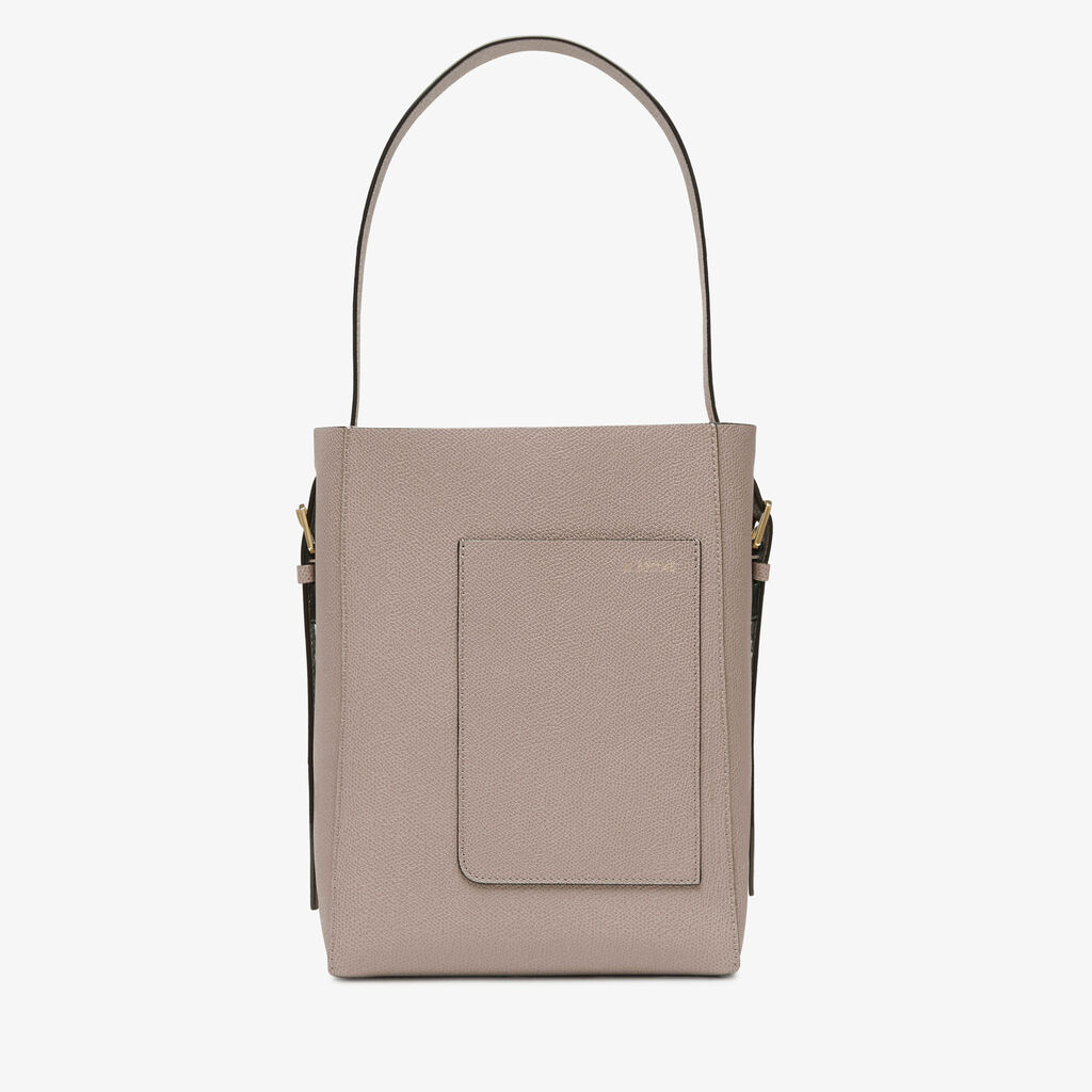 Valextra Borsa a secchiello da Donna in Pelle Rosa | Valextra Soft Fornitura limitata