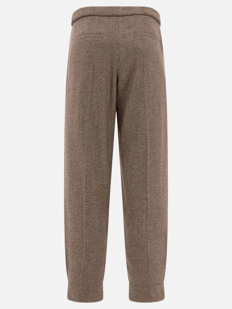 Vietti Brunello Cucinelli Pantaloni "Baggy Sartorial" Nuovo