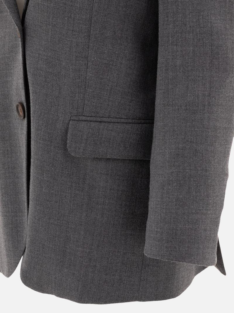 Vietti Brunello Cucinelli Blazer monopetto in misto lana Promozione Limitata