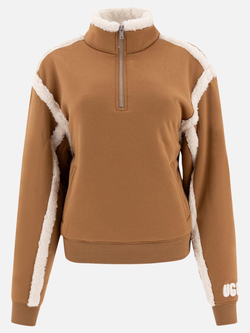 Vietti Ugg Felpa con mezza zip "Lydi" Fino Al -60%