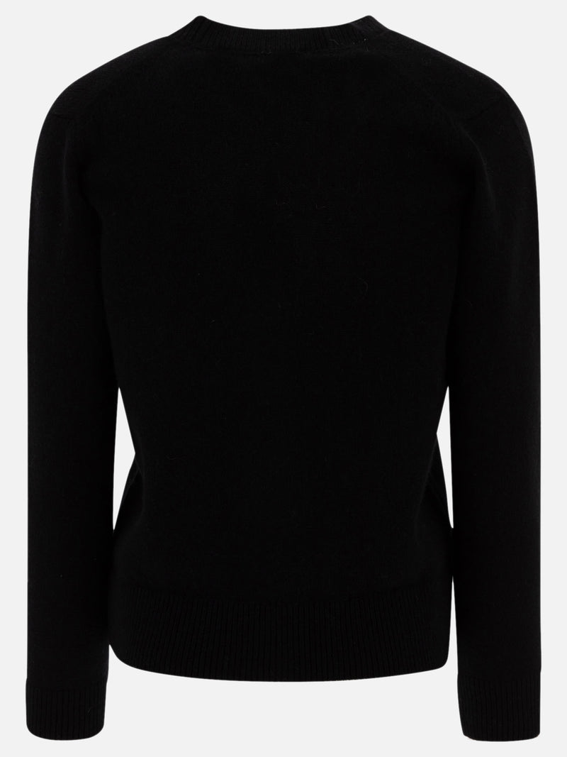 Vietti Maison Kitsuné Cardigan boxy "Baby Fox" Novità