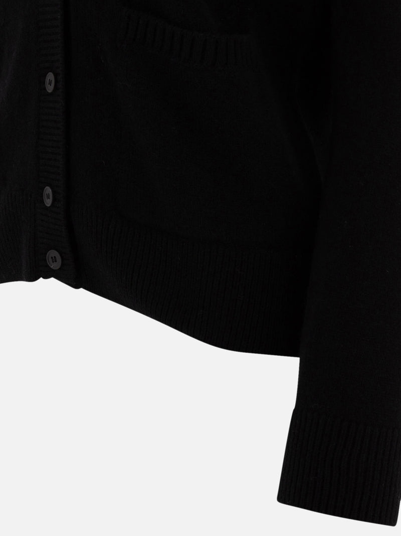 Vietti Maison Kitsuné Cardigan boxy "Baby Fox" Novità