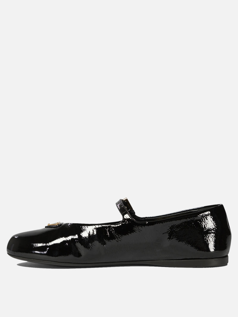 Vietti Prada Ballerine in vernice Presa