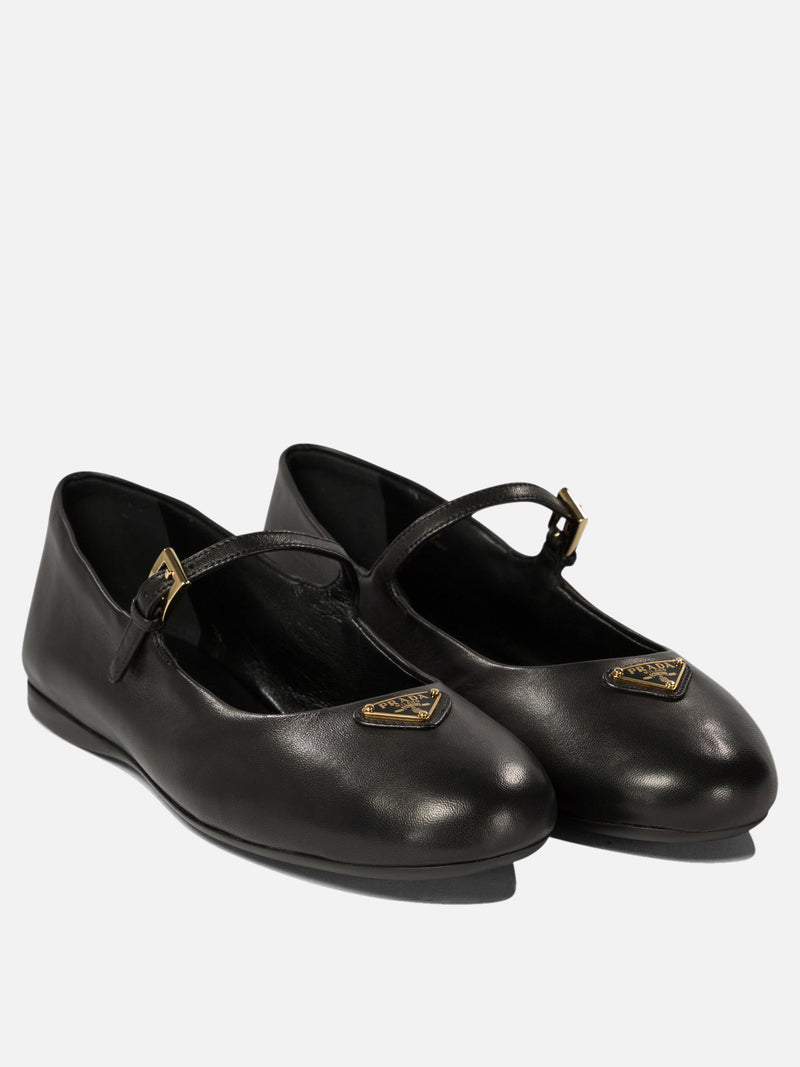 Vietti Prada Ballerine in nappa Sconto