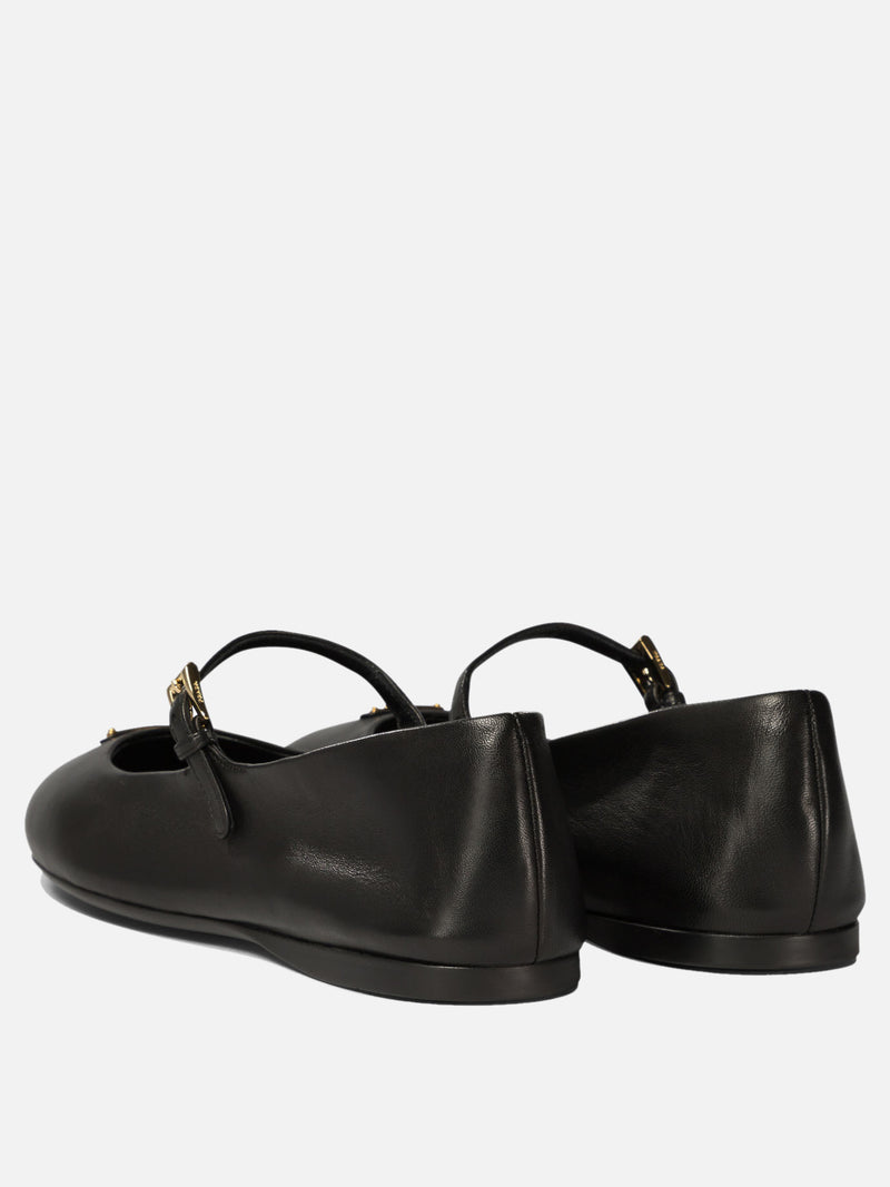 Vietti Prada Ballerine in nappa Sconto