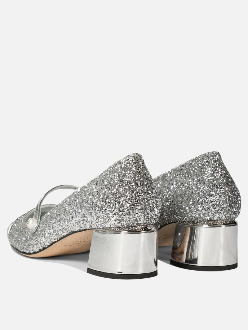Vietti Jimmy Choo Décolleté con glietter "Elisa 45" Vendite Flash