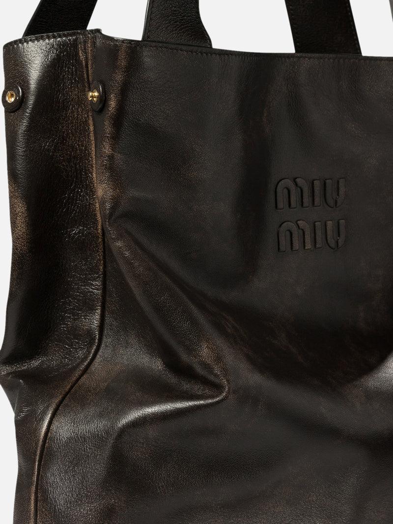 Vietti Miu Miu Borsa a spalla in pelle Shopping Online