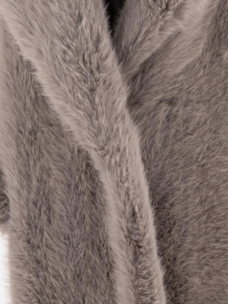Vietti Max Mara Sportmax Cappotto in faux fur Vendite Flash