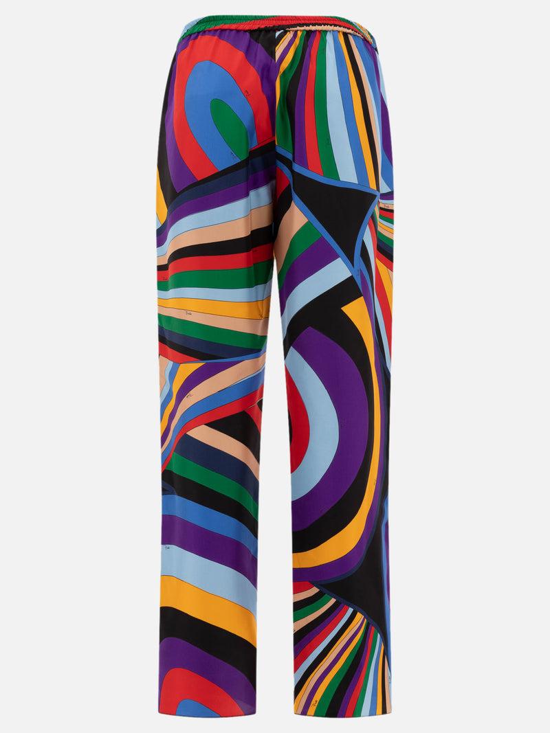 Vietti Pucci Pantaloni con stampa Iride Italia