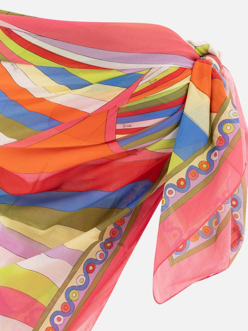 Vietti Pucci Sarong con stampa Iride e Onde Nuovo