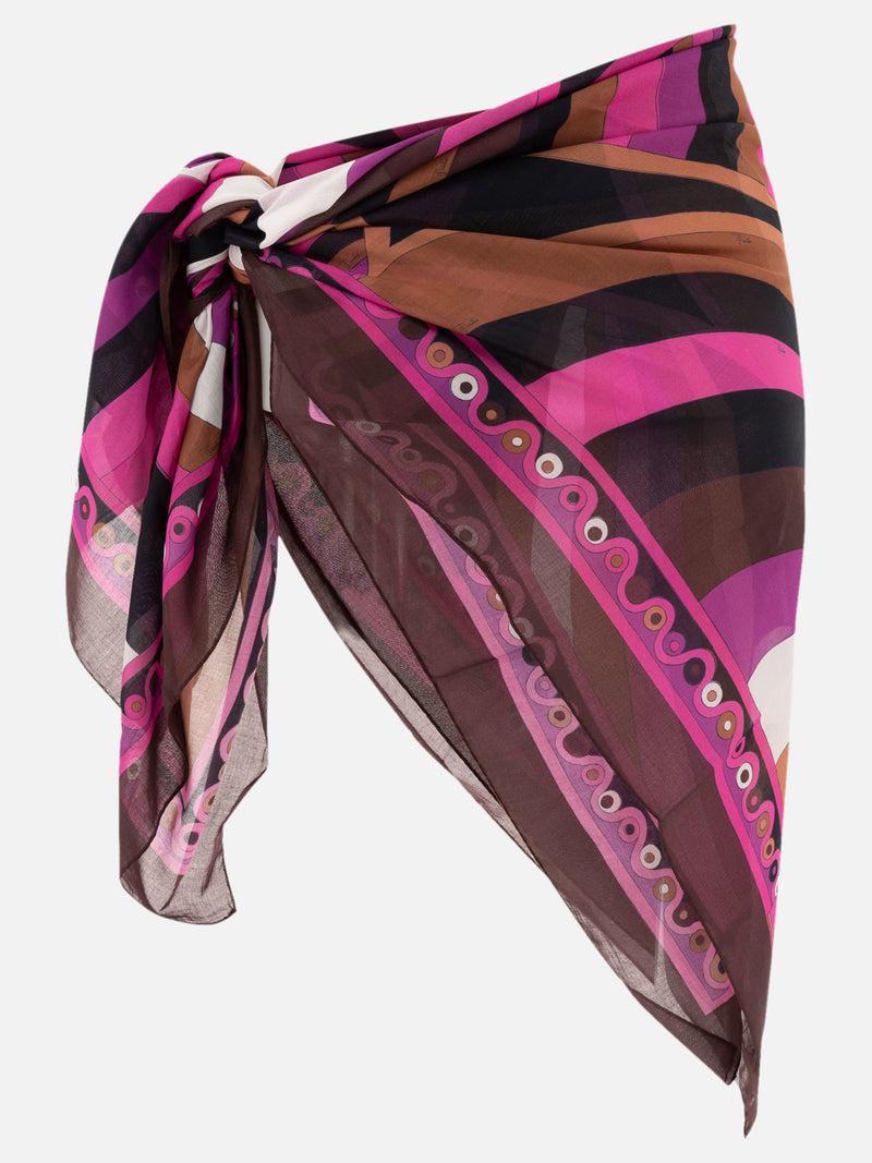Vietti Pucci Sarong con stampa Iride e Onde Qualità