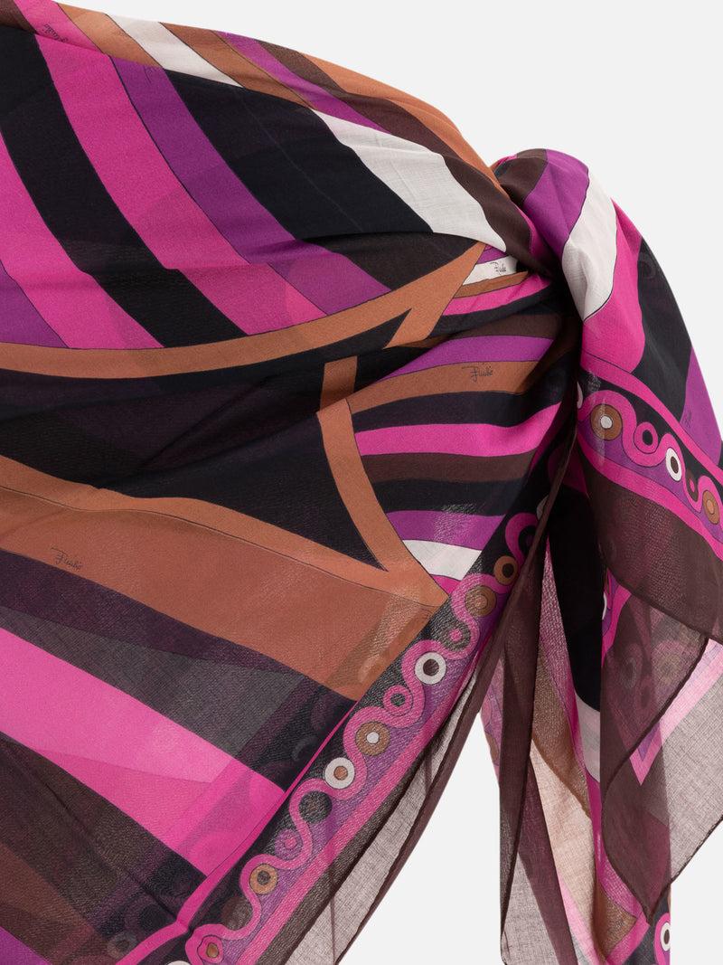Vietti Pucci Sarong con stampa Iride e Onde Qualità