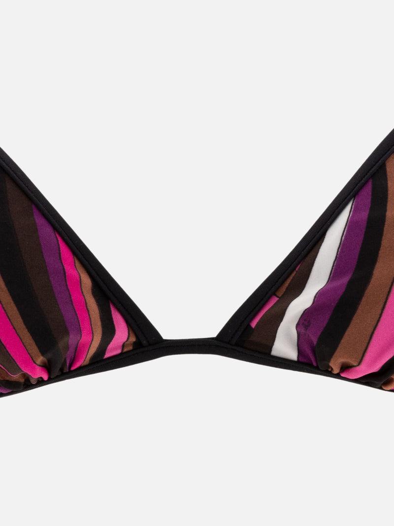 Vietti Pucci Top bikini con stampa Iride Negozi Online