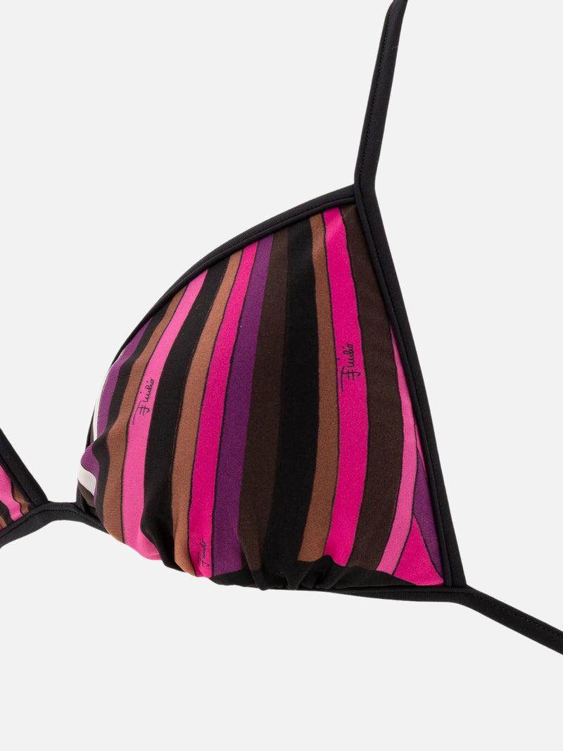 Vietti Pucci Top bikini con stampa Iride Negozi Online