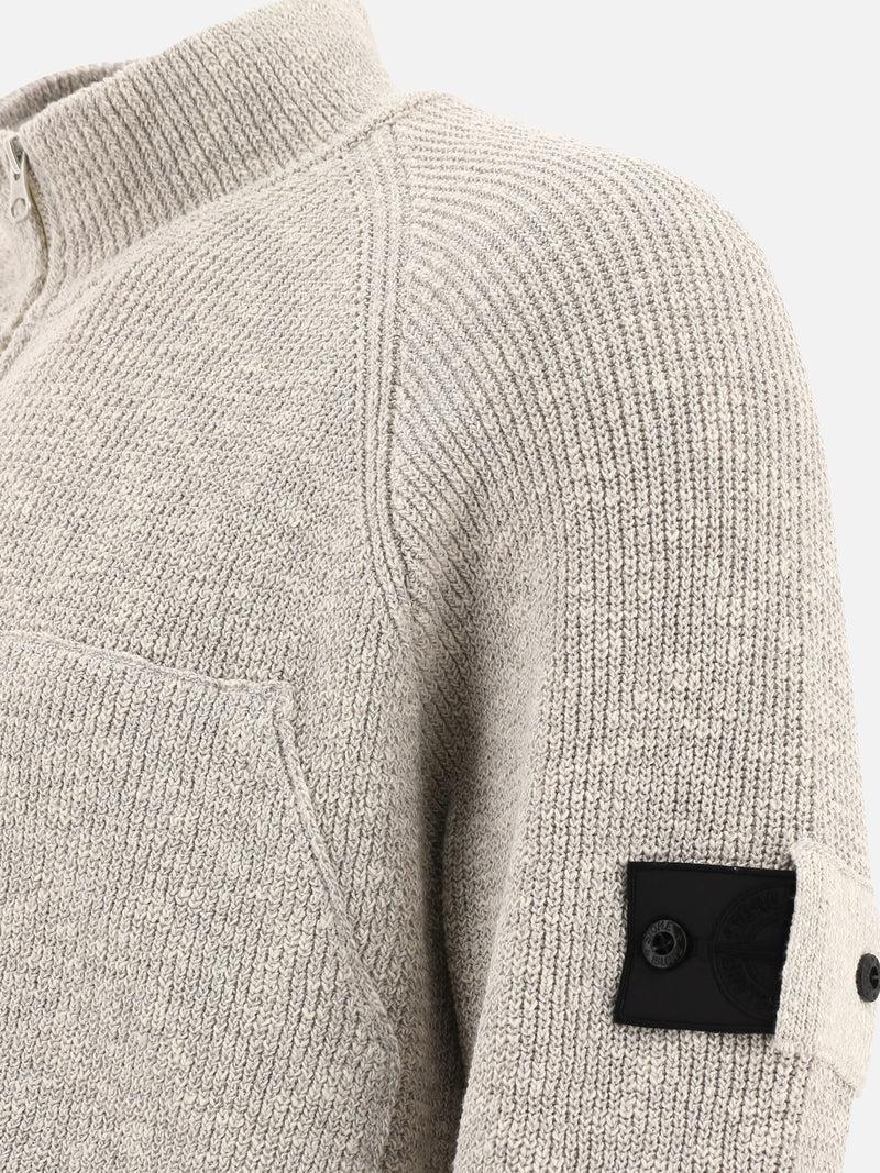 Vietti Stone Island Shadow Project Maglione con zip "Shadow Project" Saldi Di Fabbrica