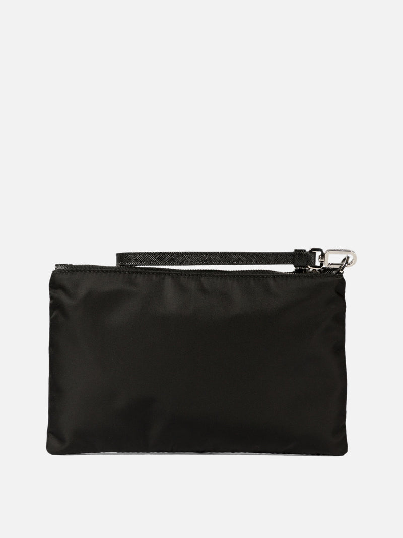 Vietti Prada Pouch in Re-Nylon e Saffiano Moda