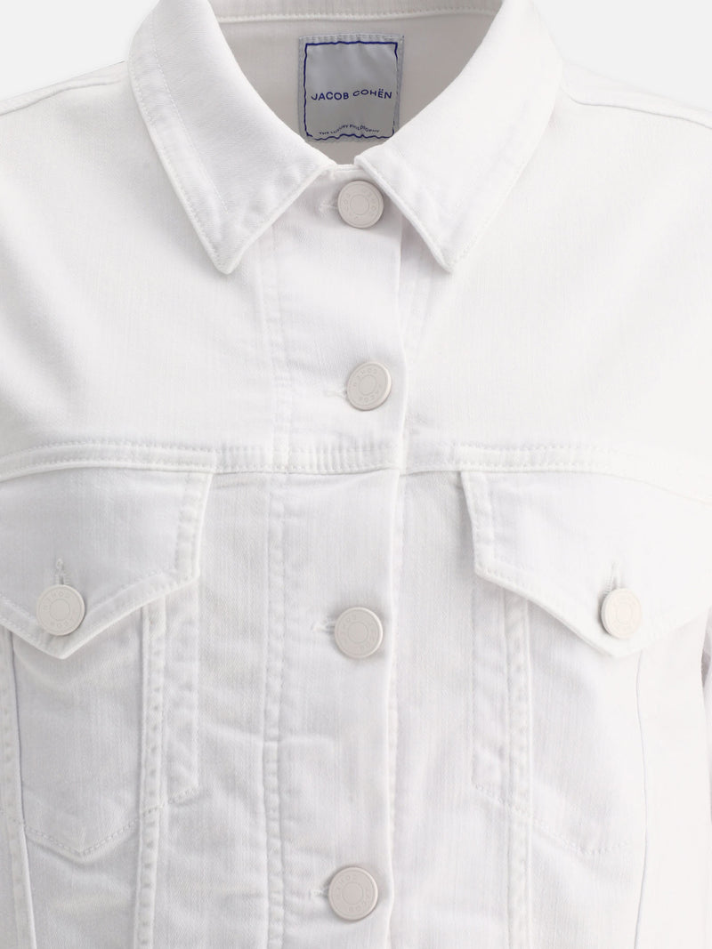 Vietti Jacob Cohën Giacca trucker in denim Saldi