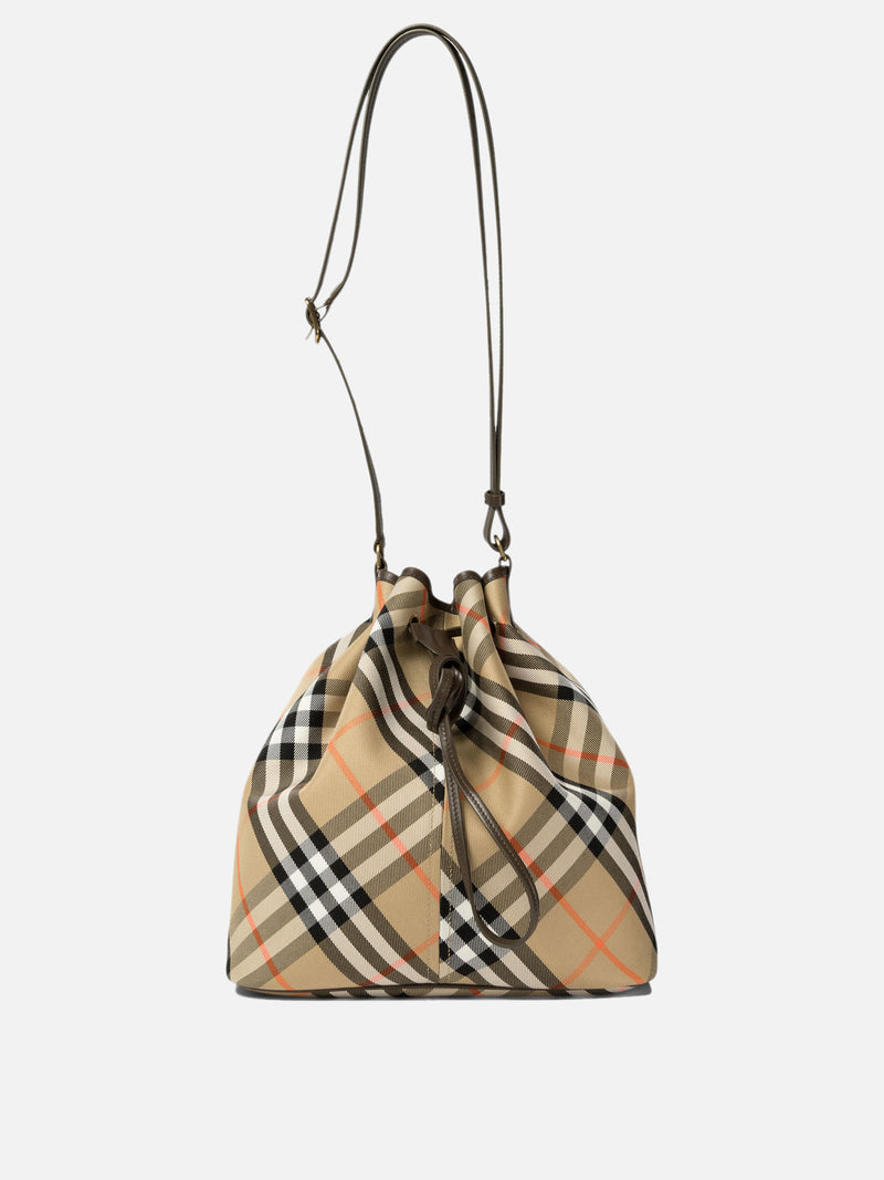 Vietti Burberry Borsa a secchiello "Vintage Check" Fino al 50% di sconto