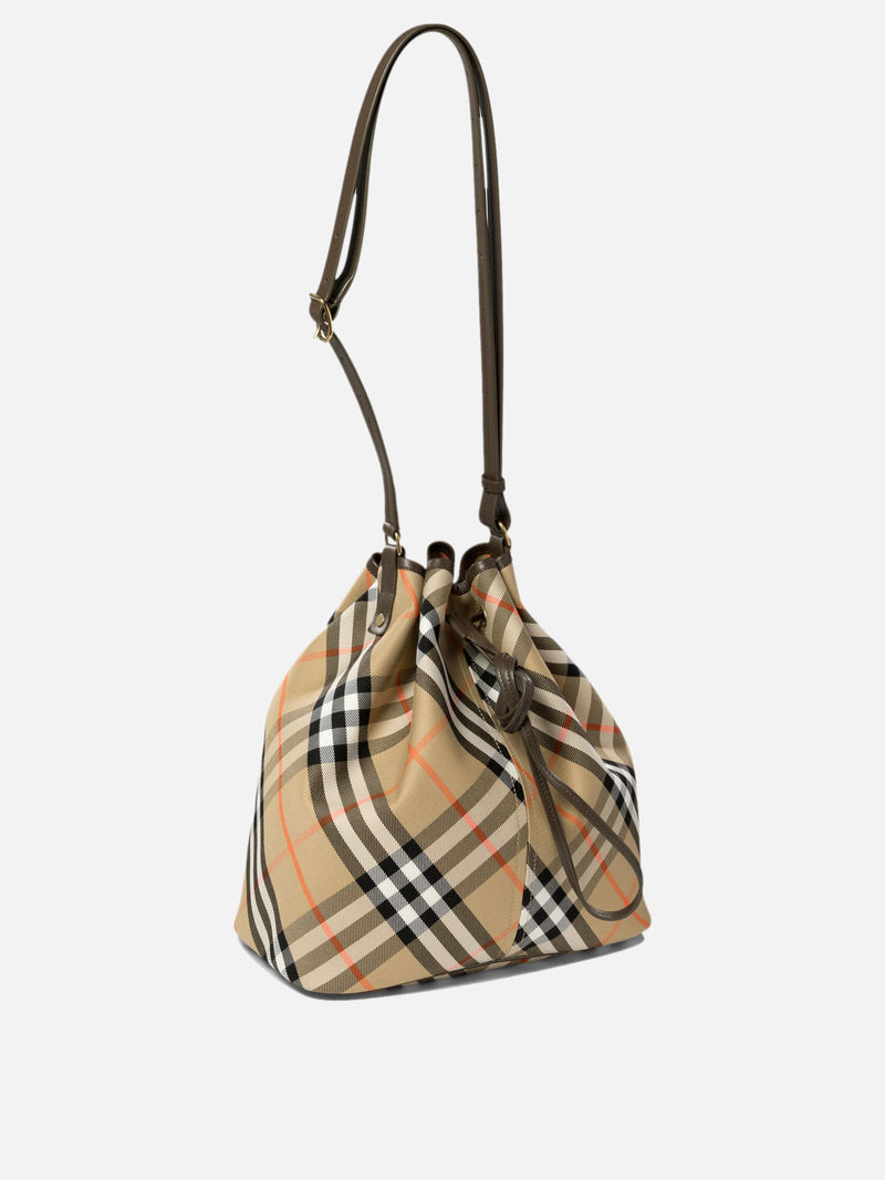 Vietti Burberry Borsa a secchiello "Vintage Check" Fino al 50% di sconto