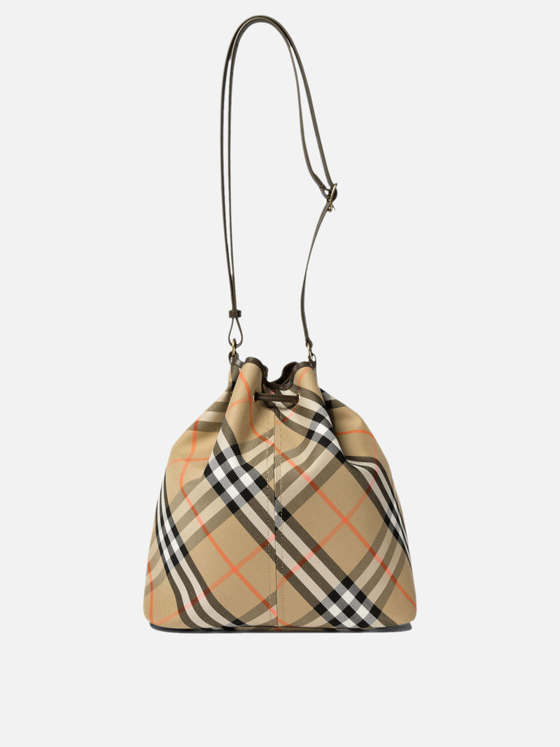 Vietti Burberry Borsa a secchiello "Vintage Check" Fino al 50% di sconto