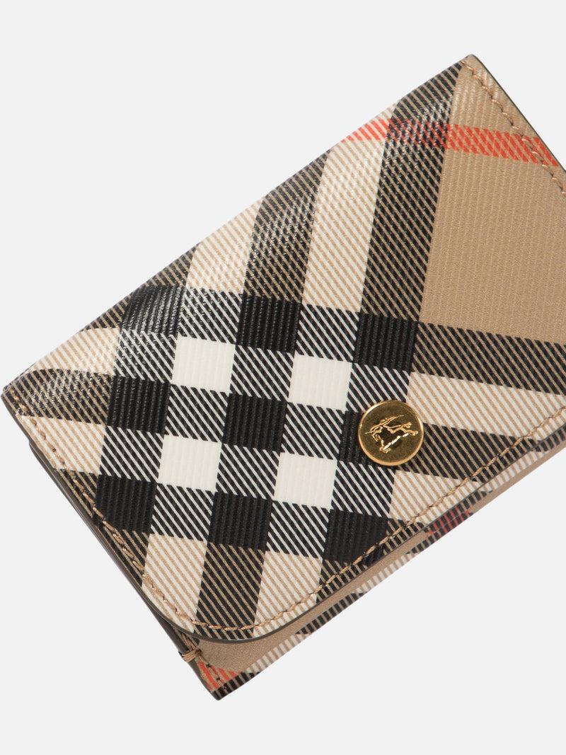 Vietti Burberry Portafoglio compatto "Check" Italy