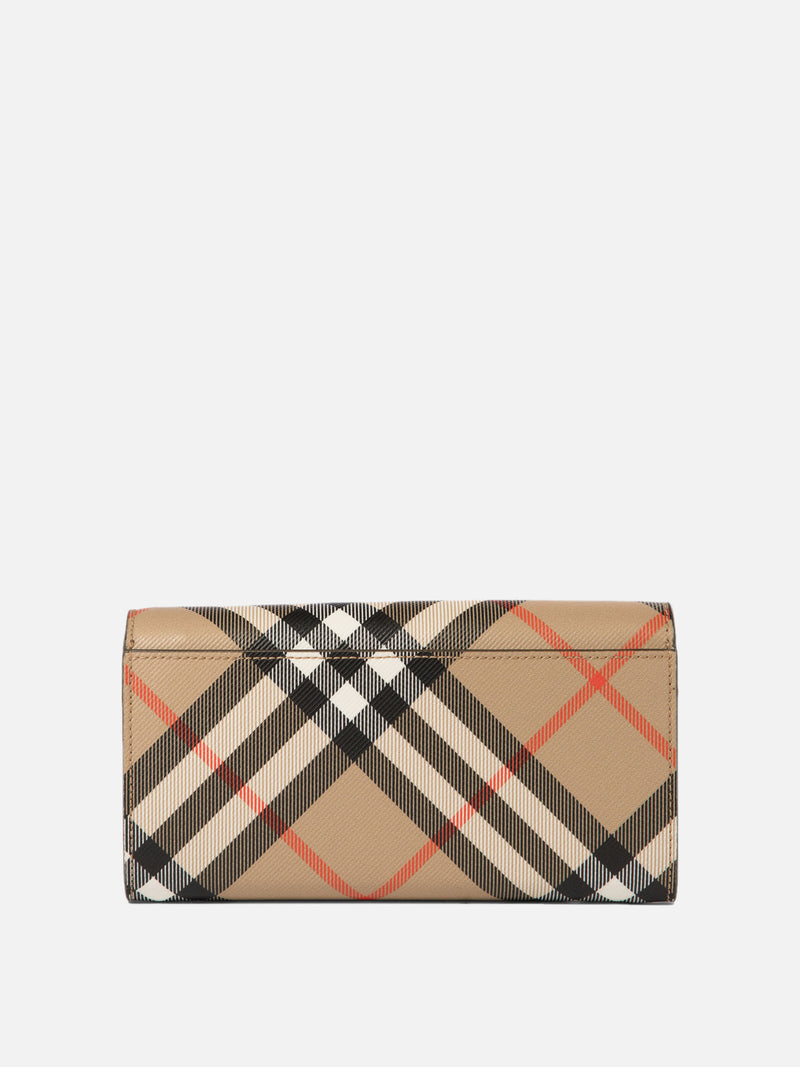 Vietti Burberry Portafoglio continental Check Italia