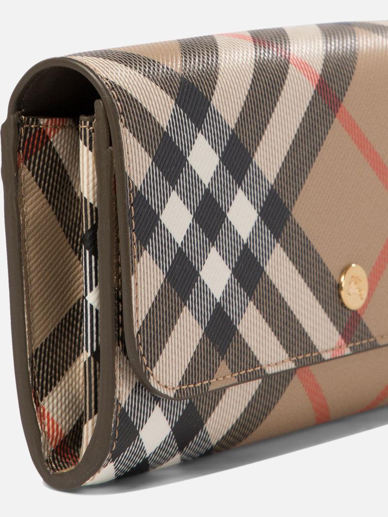 Vietti Burberry Portafoglio continental Check Italia