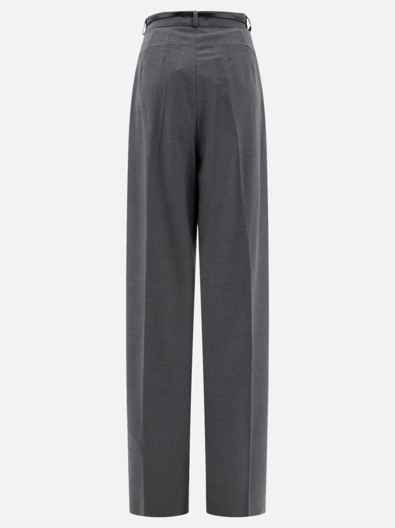 Vietti Max Mara Sportmax Pantaloni oversize in lana stretch Enormi risparmi