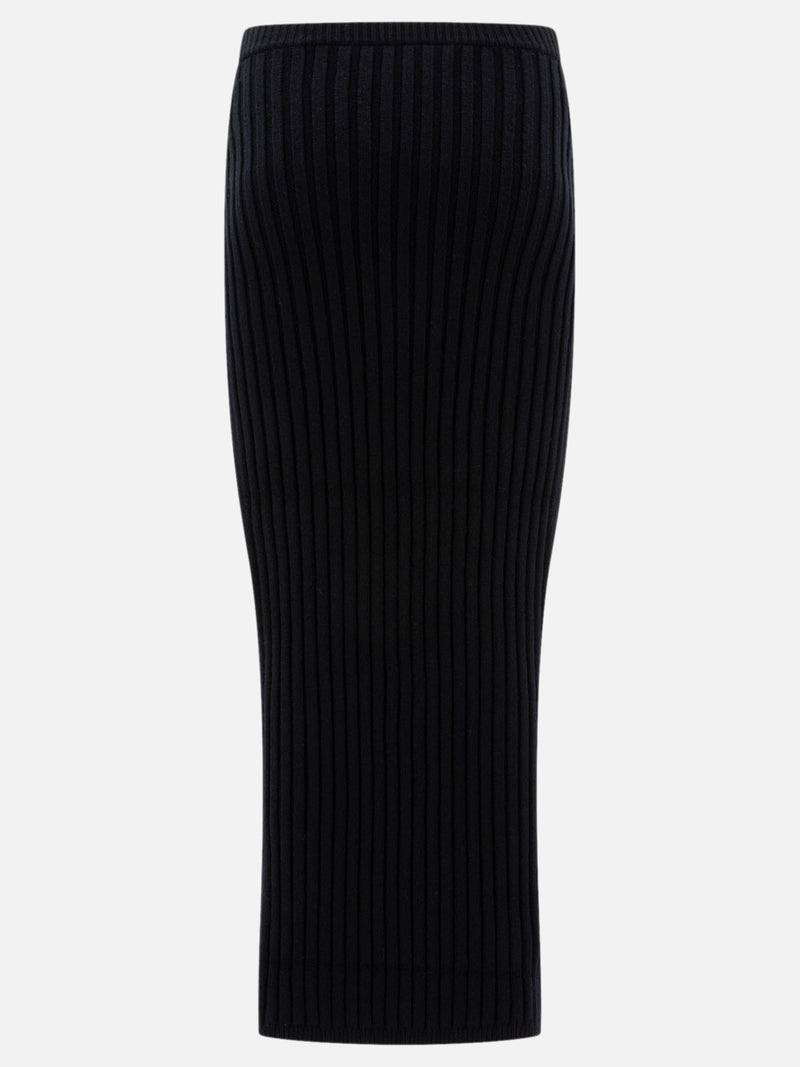 Vietti Max Mara Gonna in maglia di lana e cashmere Offerta settimanale