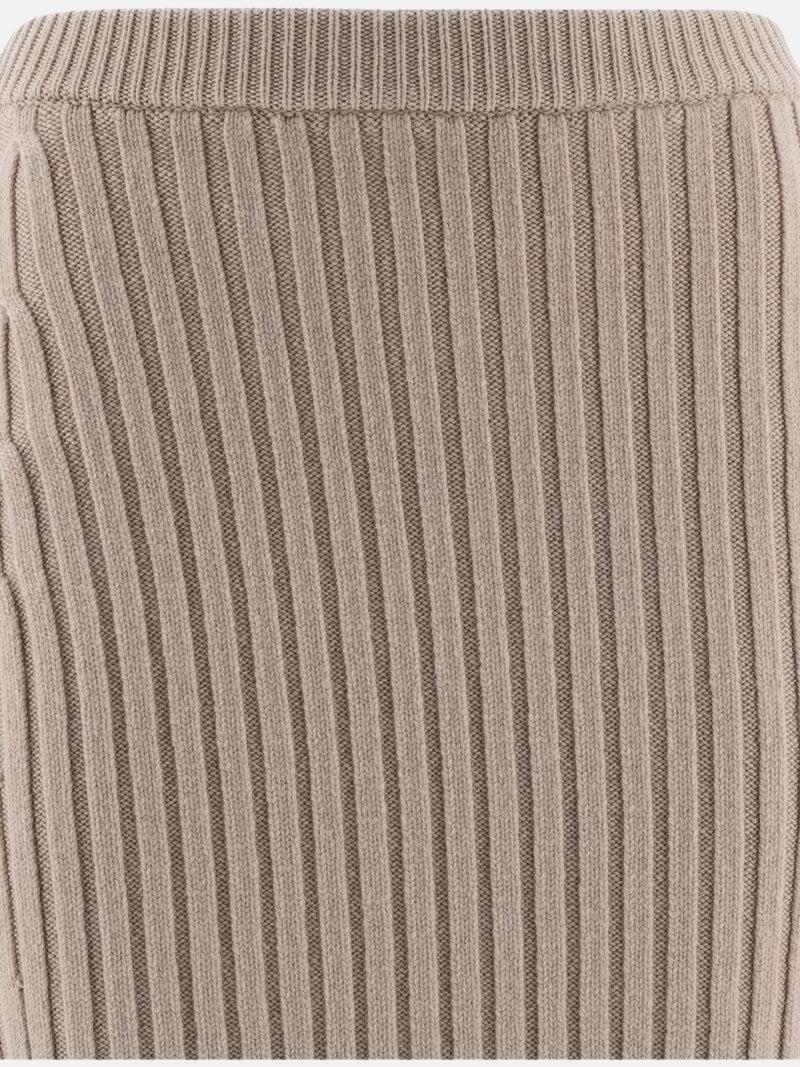 Vietti Max Mara Gonna in maglia di lana e cashmere Ritorno libero