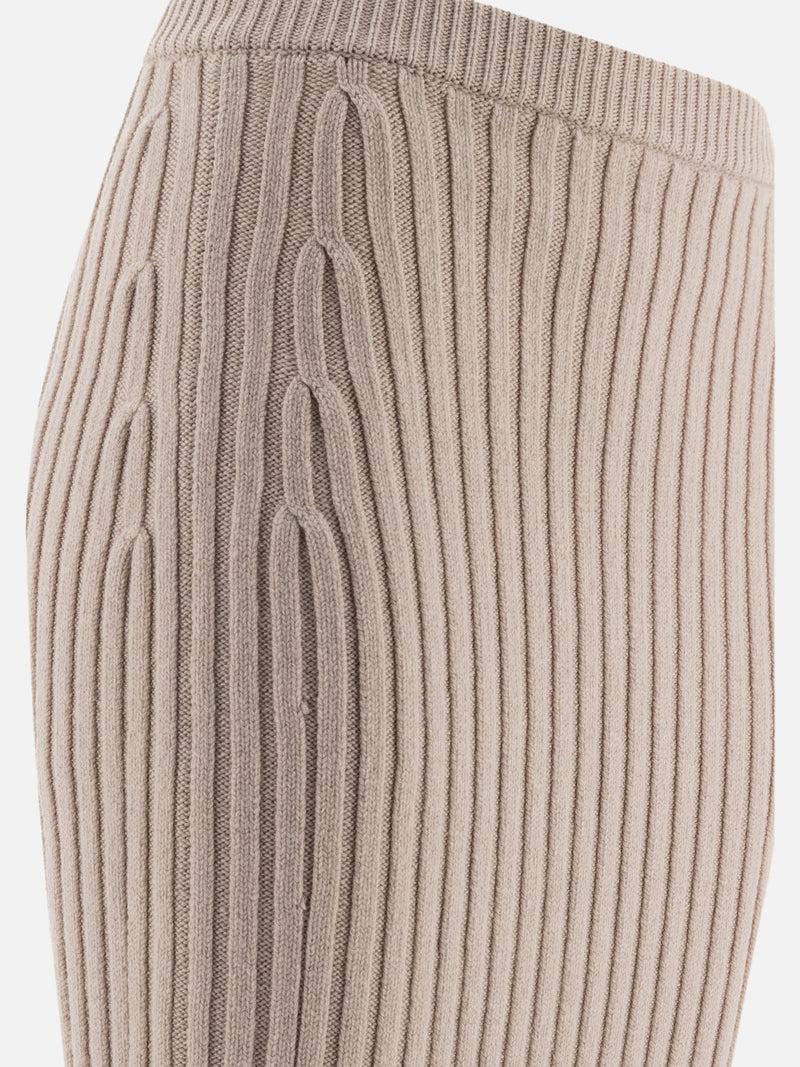Vietti Max Mara Gonna in maglia di lana e cashmere Ritorno libero