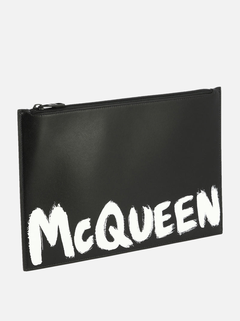 Vietti Alexander McQueen Clutch "McQueen Graffiti" Qualità Garantita