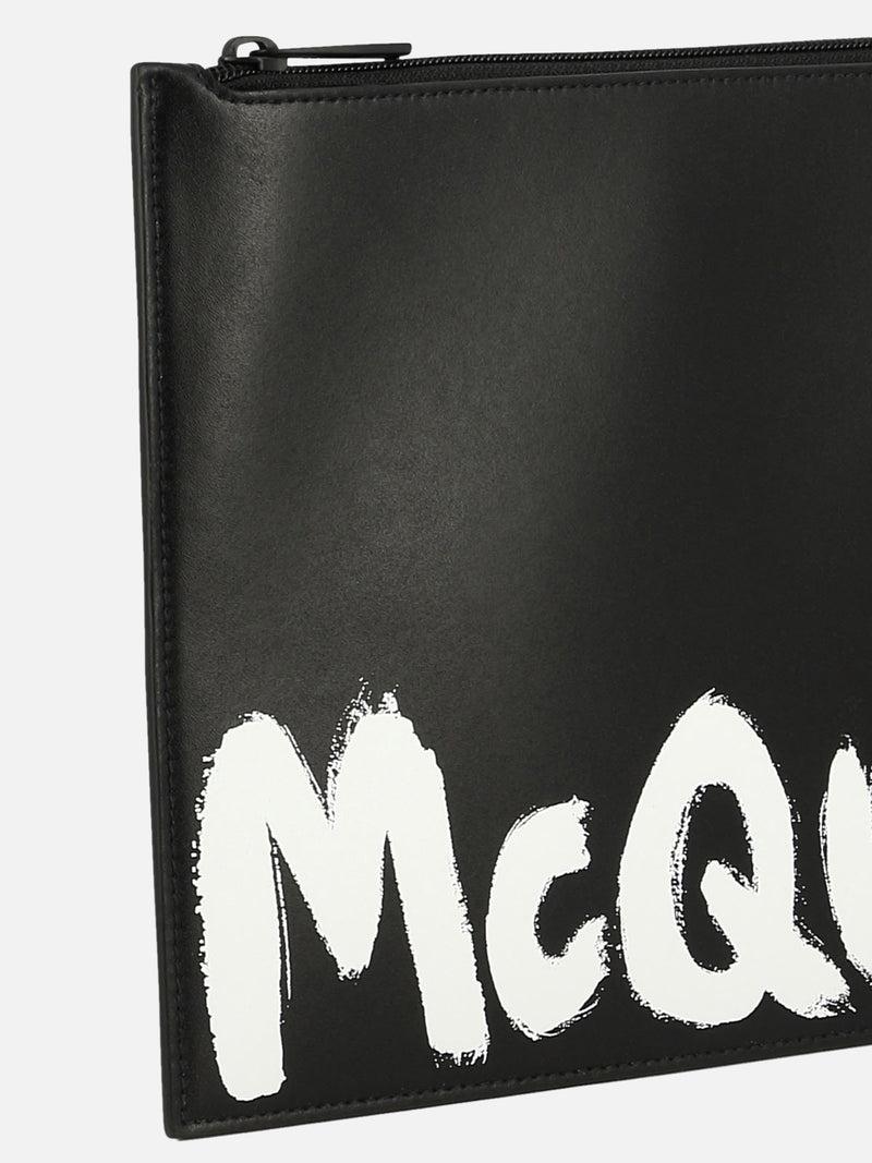 Vietti Alexander McQueen Clutch "McQueen Graffiti" Qualità Garantita