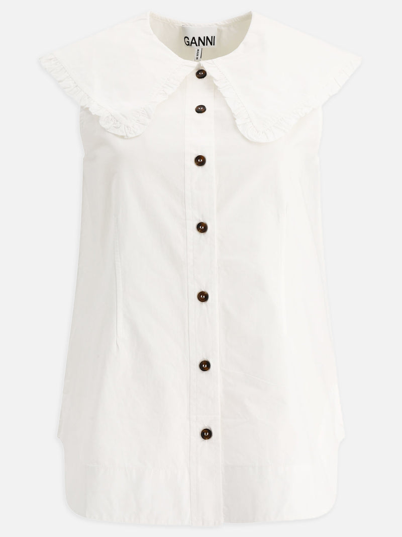 Vietti Ganni Blusa in popeline Presa