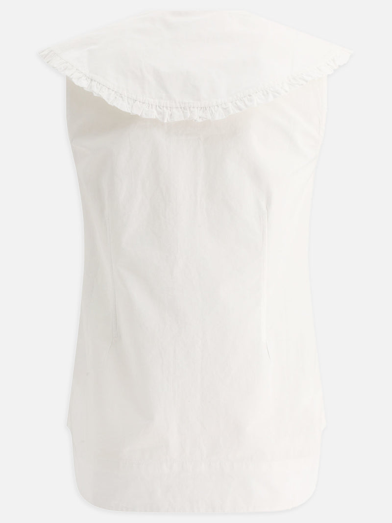 Vietti Ganni Blusa in popeline Presa