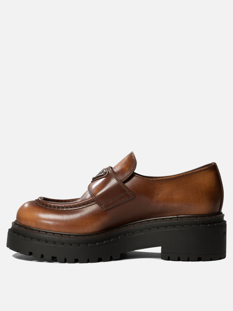 Vietti Prada Mocassini "Double Chocolate" Comprare a buon mercato