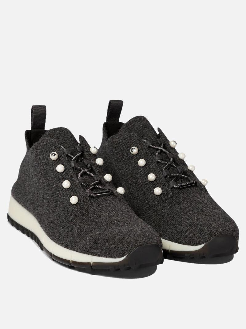 Vietti Jimmy Choo Sneaker in cashmere "Veles" Shopping online