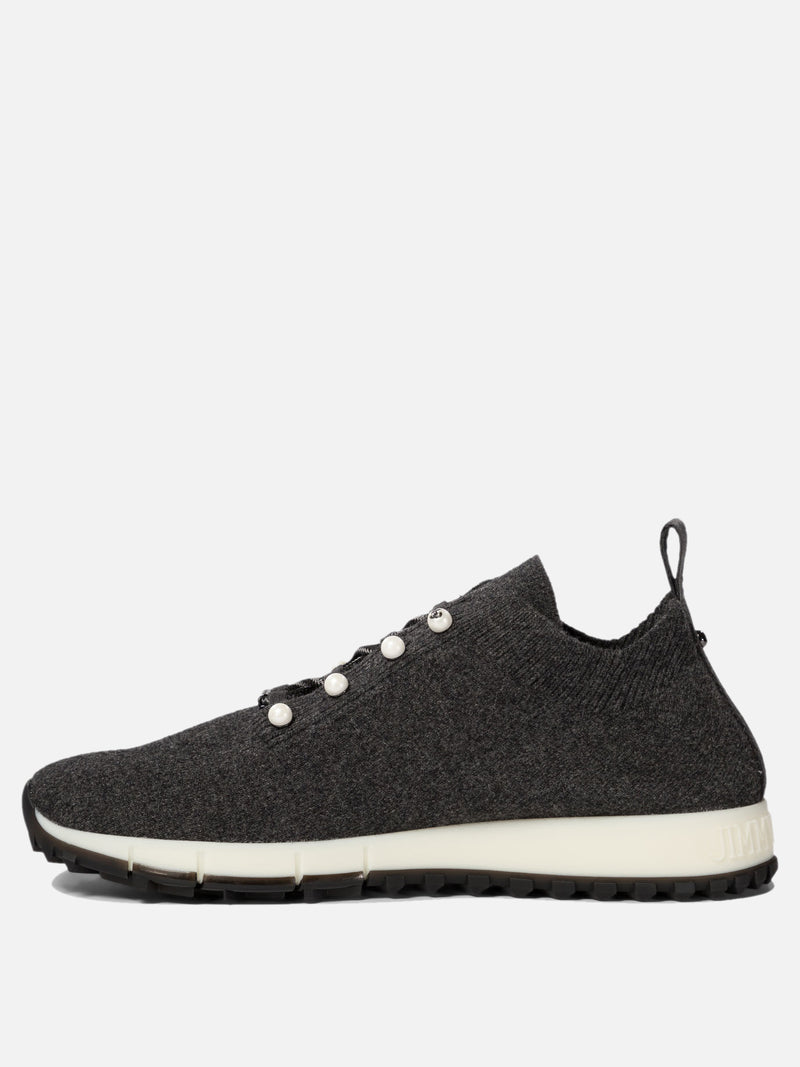 Vietti Jimmy Choo Sneaker in cashmere "Veles" Shopping online