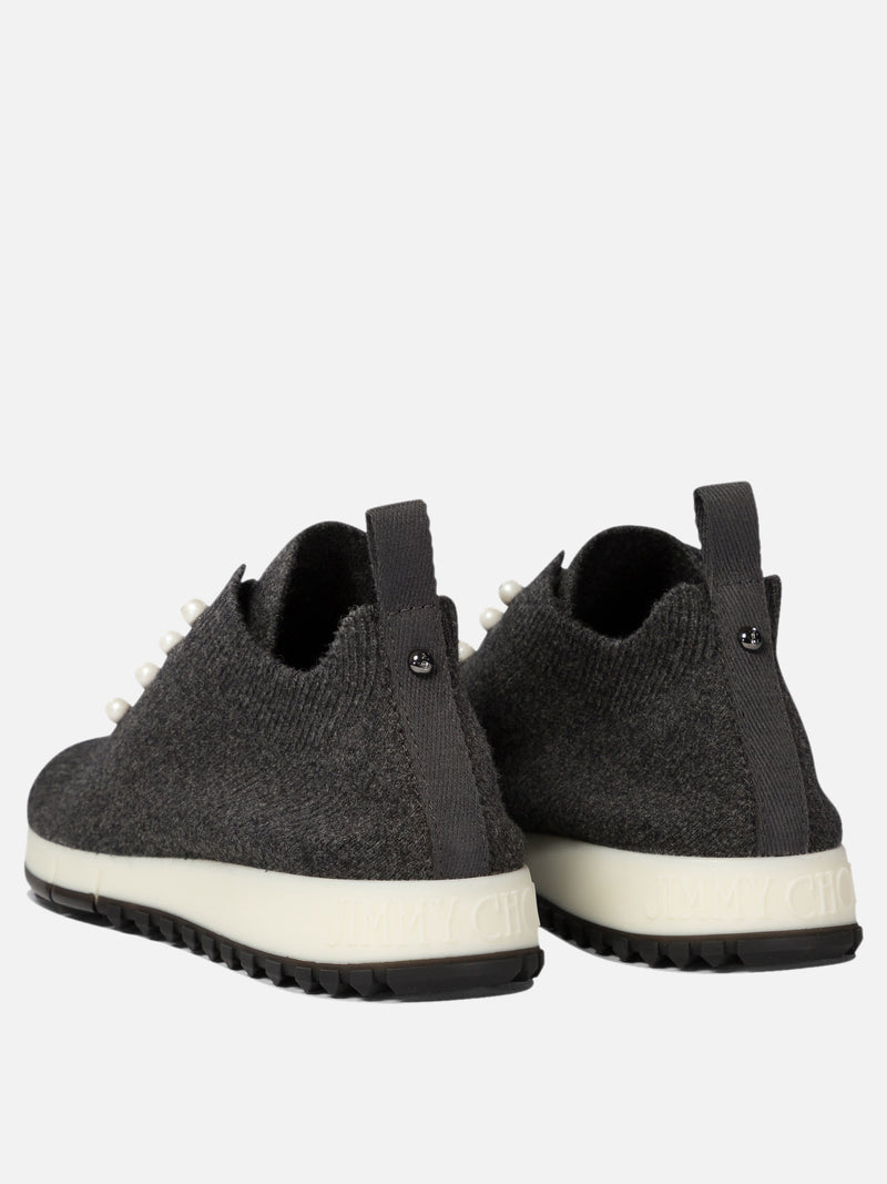 Vietti Jimmy Choo Sneaker in cashmere "Veles" Shopping online