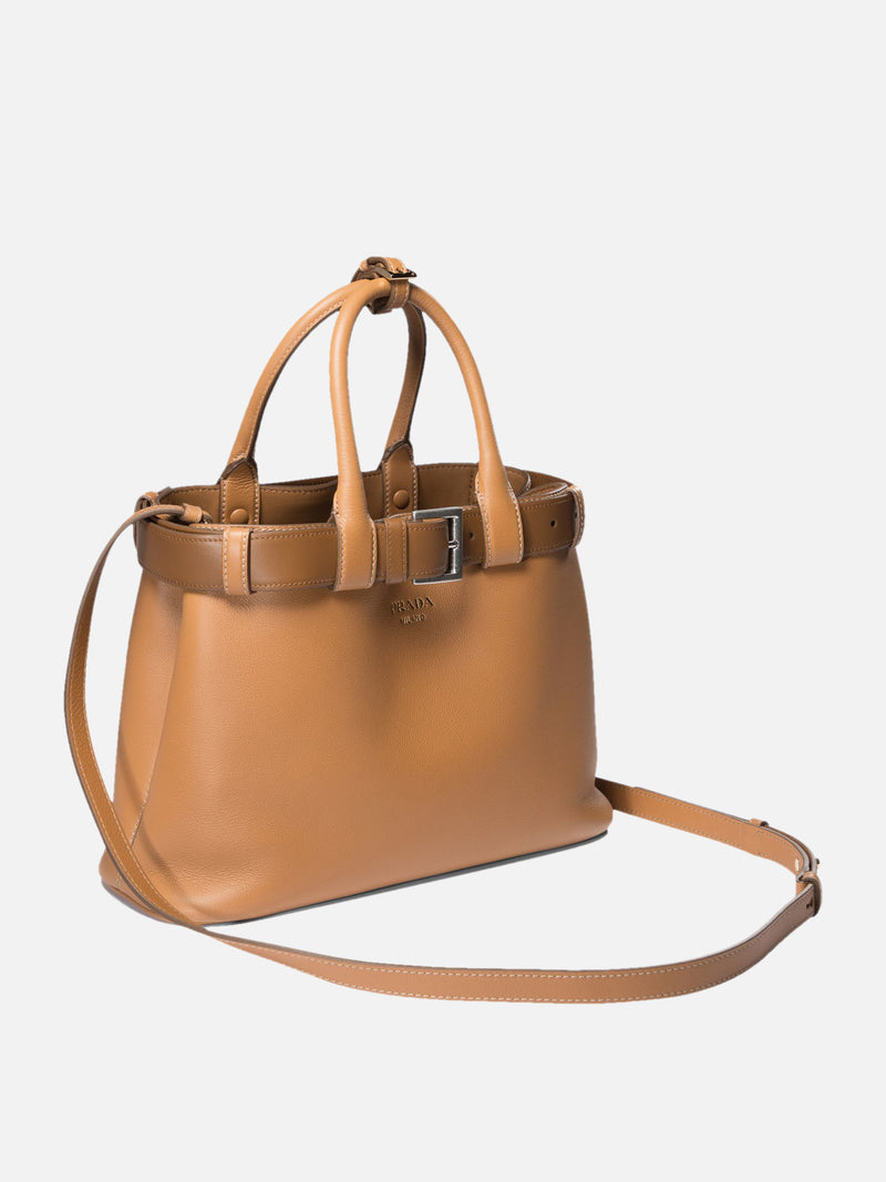 Vietti Prada Borsa a spalla Prada Buckle medium con cintura Fino al 55% di sconto
