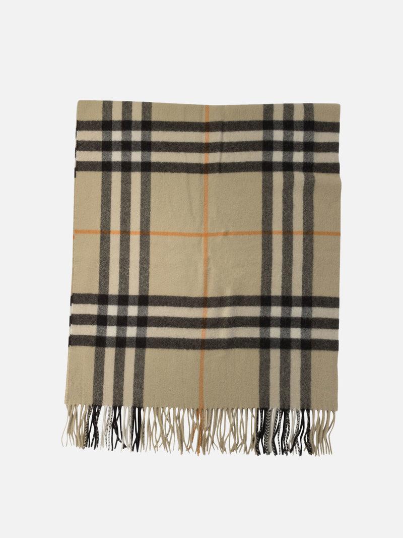 Vietti Burberry Sciarpa ampia in cashmere Check Online