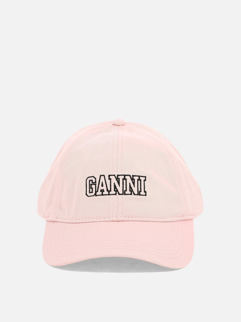 Vietti Ganni Cappello con logo ricamato