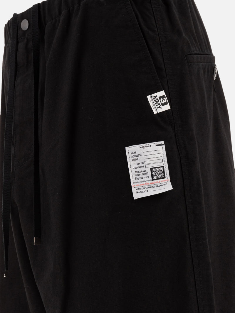 Vietti Maison Mihara Yasuhiro Pantaloni "Ripstop Parachute" Vendite stagionali