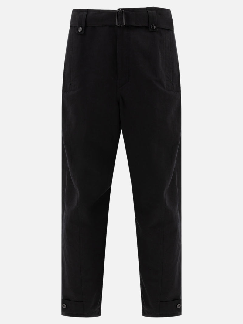 Vietti Lemaire Pantaloni con fondo regolabile "Twisted" Black Friday