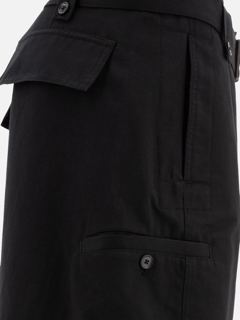 Vietti Lemaire Pantaloni con fondo regolabile "Twisted" Black Friday