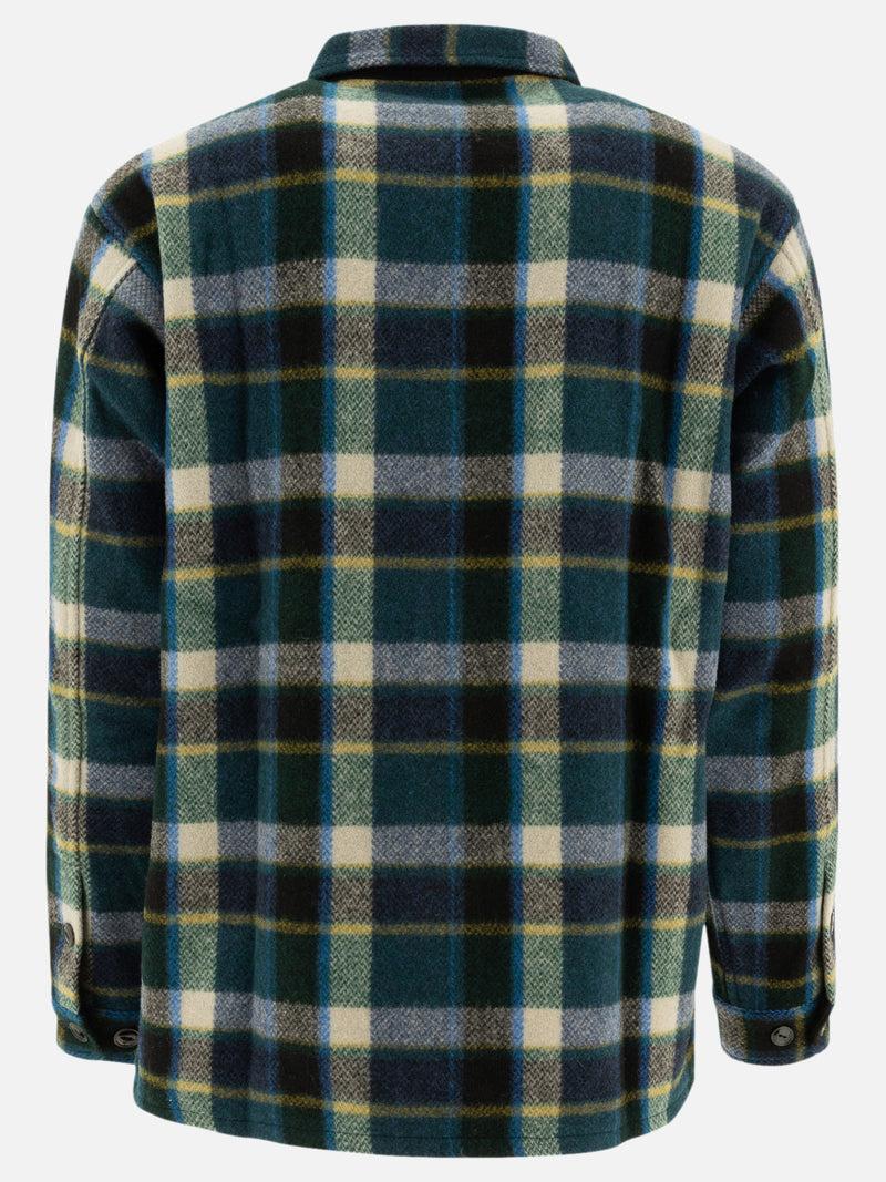 Vietti South2 West8 Camicia in lana melton "Smokey" Latest fashion